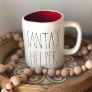 Rae dunn Santa’s helper mug